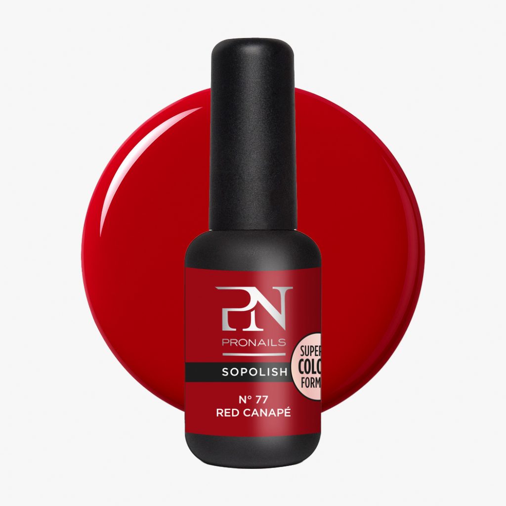 SOPOLISH 77 RED CANAPE’ 8ML