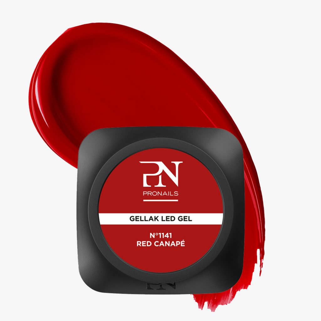 GELLAK 1141 RED CANAPE’ 10ML