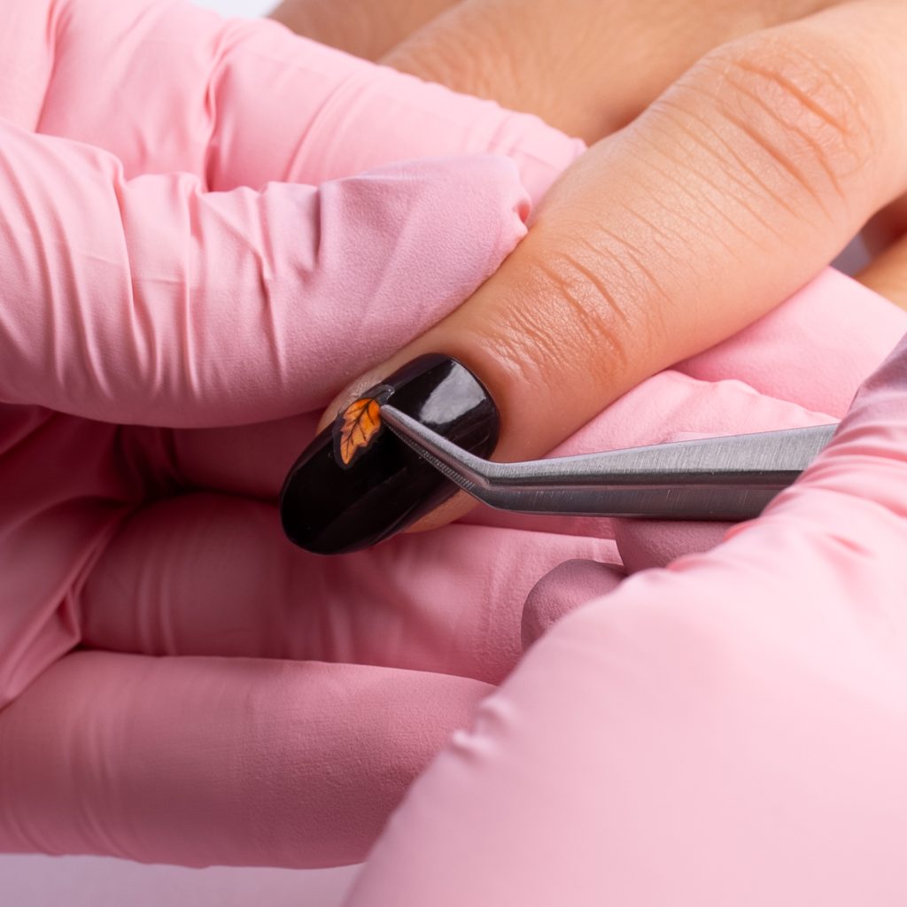 AUTUMN LEAVES NAIL STICKERS 1PZ