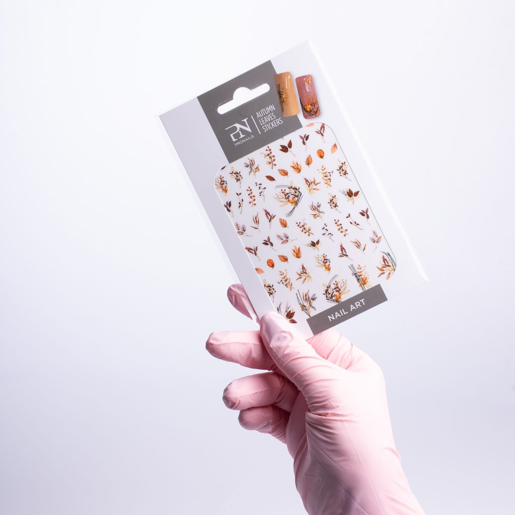 AUTUMN LEAVES NAIL STICKERS 1PZ