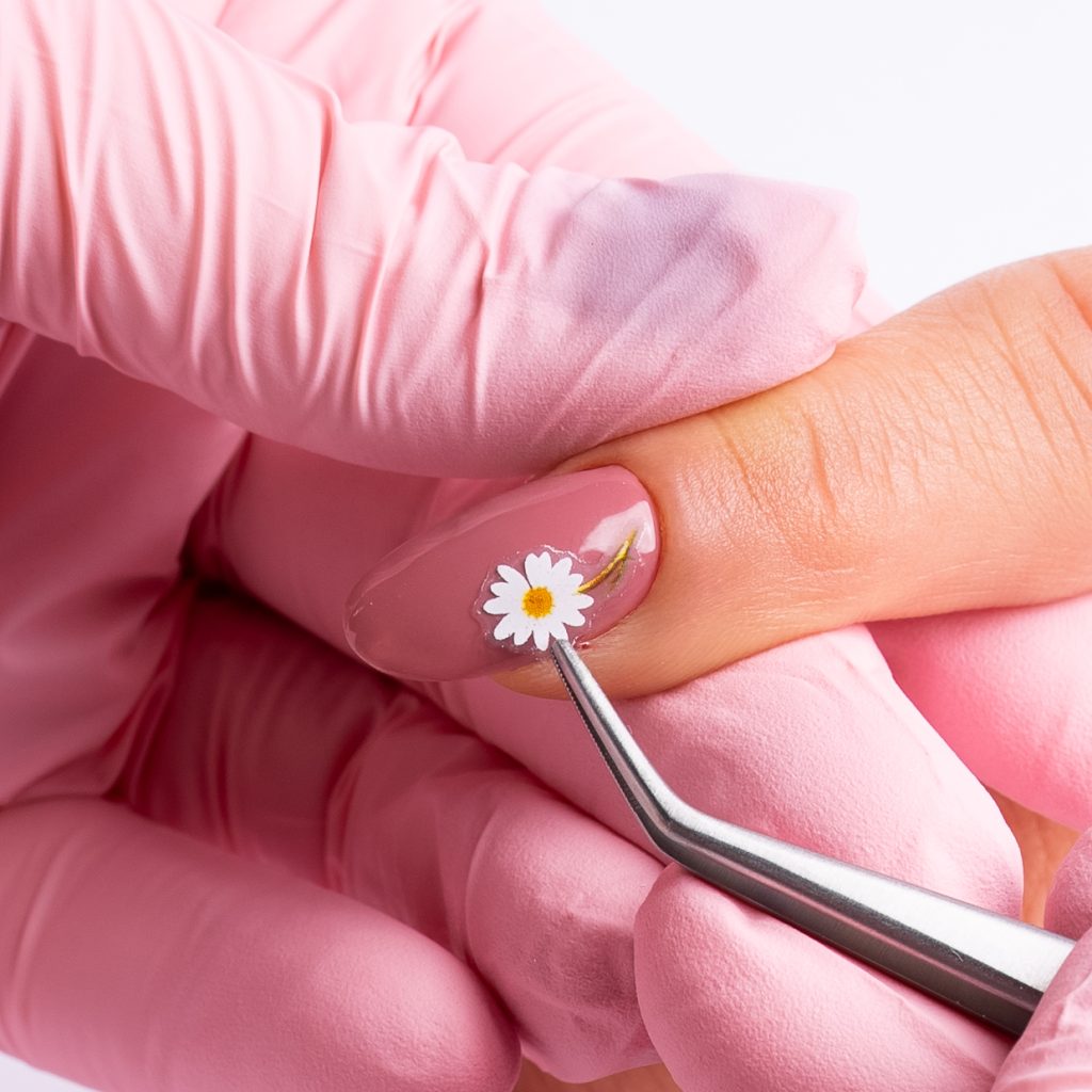 DANCING DAISY NAIL STICKERS 1PZ