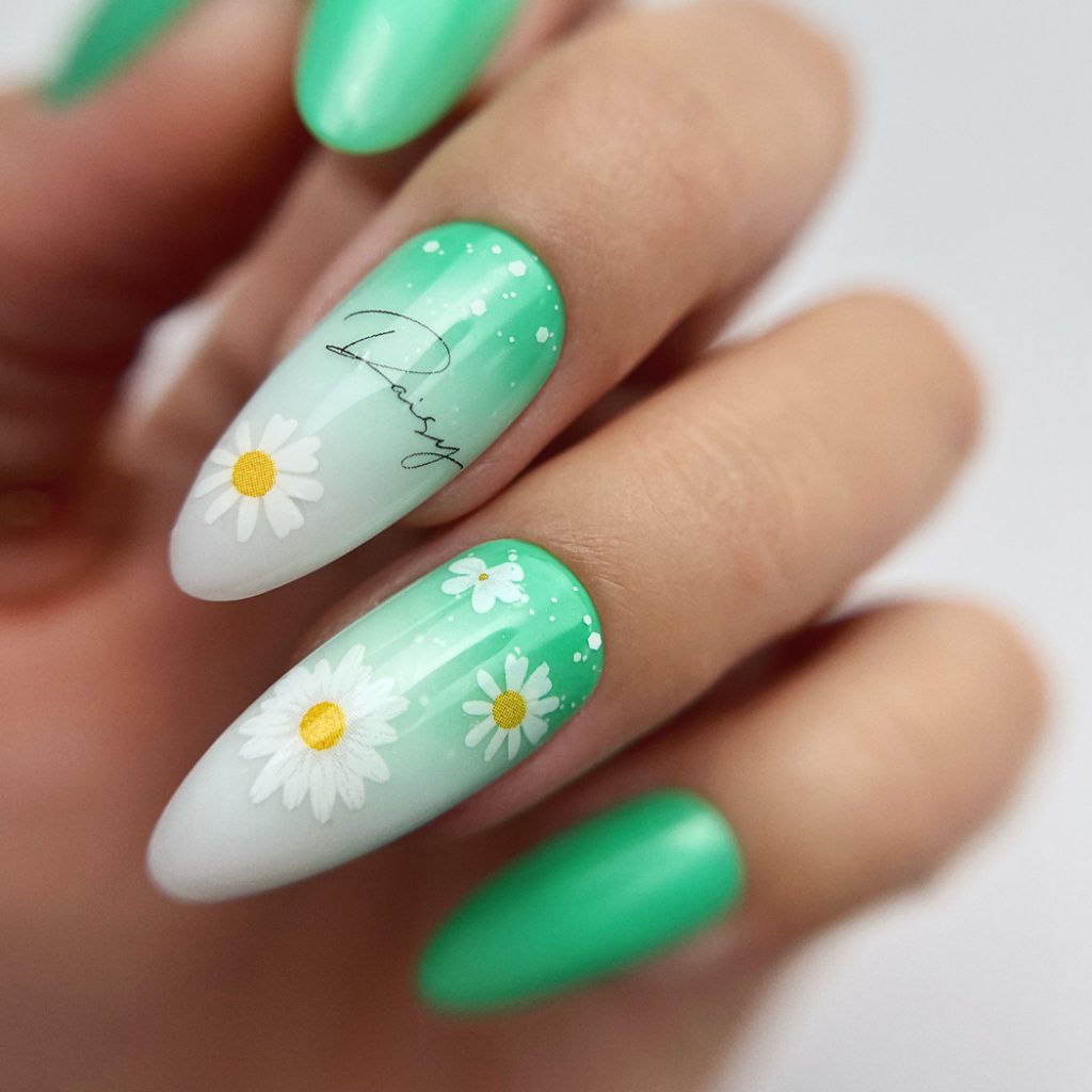 DANCING DAISY NAIL STICKERS 1PZ