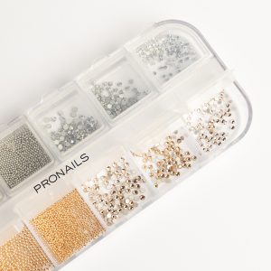 DIAMONDS & PEARLS - NAIL DECO BOX +10K PZ