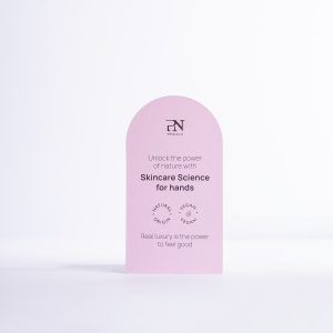SKINCARE SCIENCE HANDS/FEET CARD - PER ESPOSITORE MAGNETICO ROSA