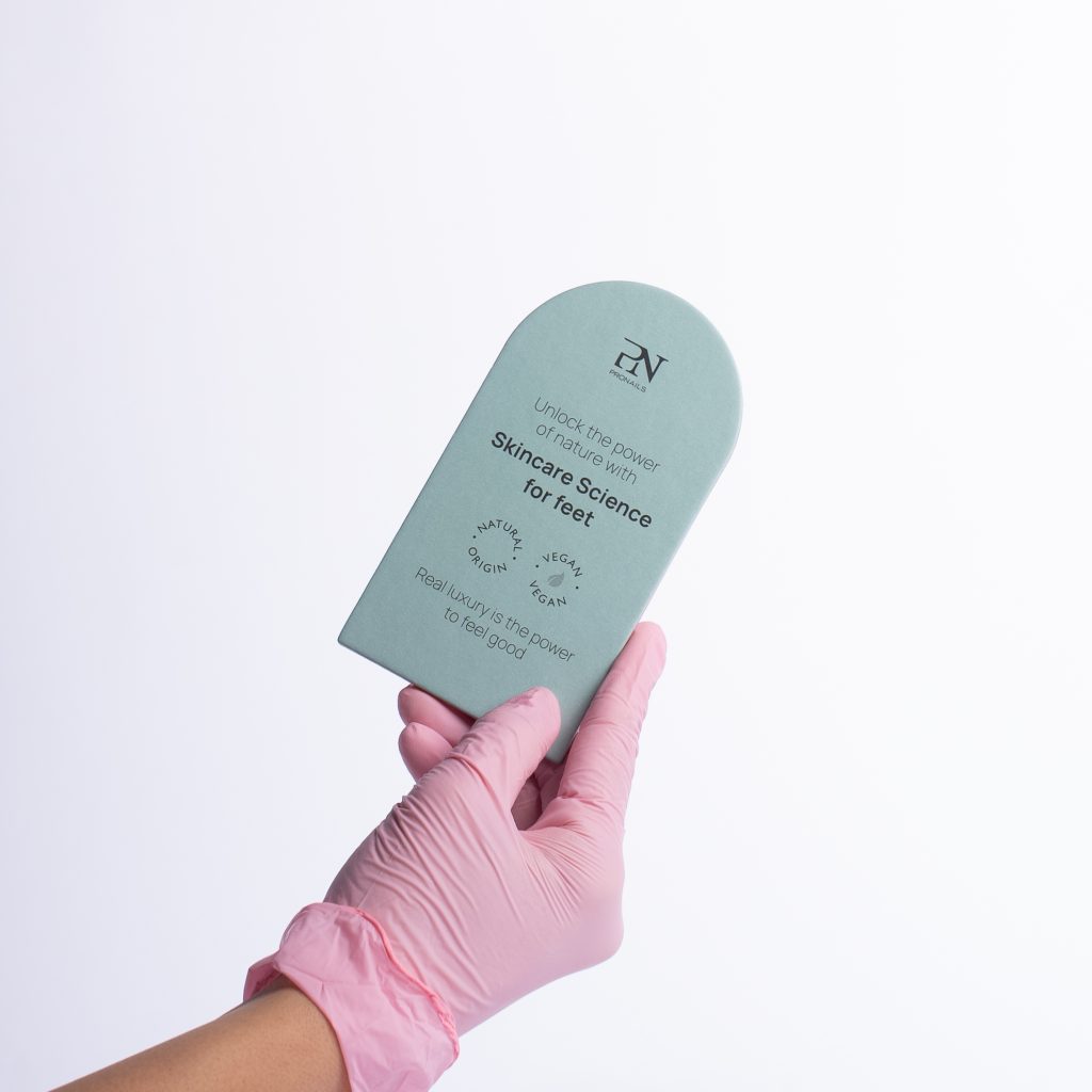 SKINCARE SCIENCE HANDS/FEET CARD – PER ESPOSITORE MAGNETICO ROSA