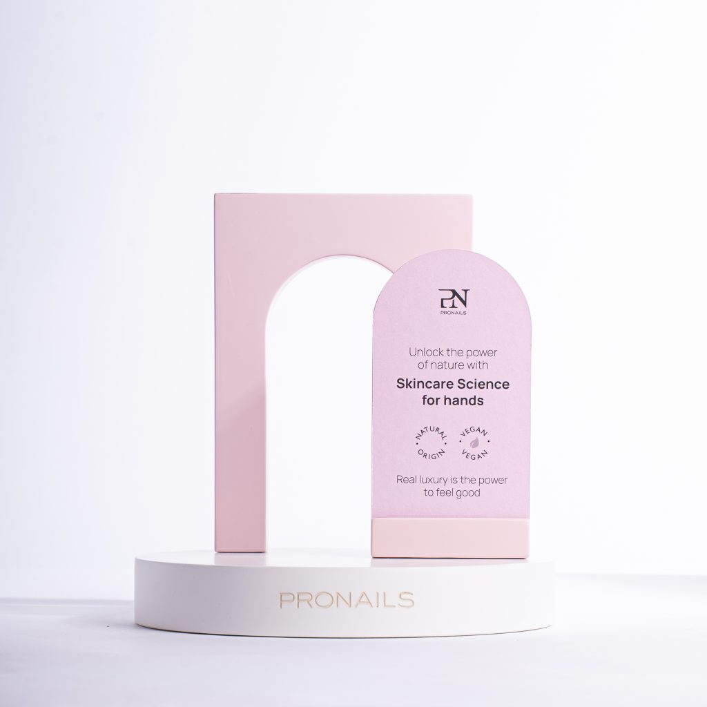 SKINCARE SCIENCE HANDS/FEET CARD – PER ESPOSITORE MAGNETICO ROSA