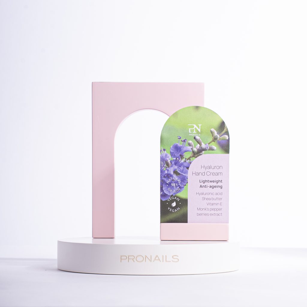 HYALURON HAND CREAM & NIACINAMIDE HAND SPRAY CARD – PER ESPOSITORE MAGNETICO ROSA