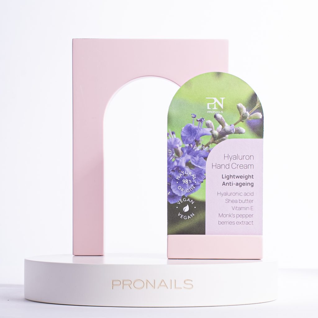 HYALURON HAND CREAM & NIACINAMIDE HAND SPRAY CARD – PER ESPOSITORE MAGNETICO ROSA