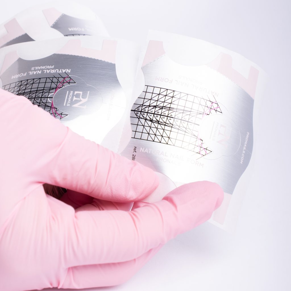 CARTINE NAIL FORM 500PZ