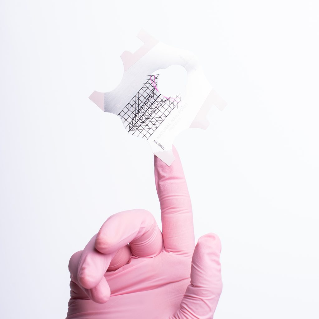 CARTINE NAIL FORM 500PZ