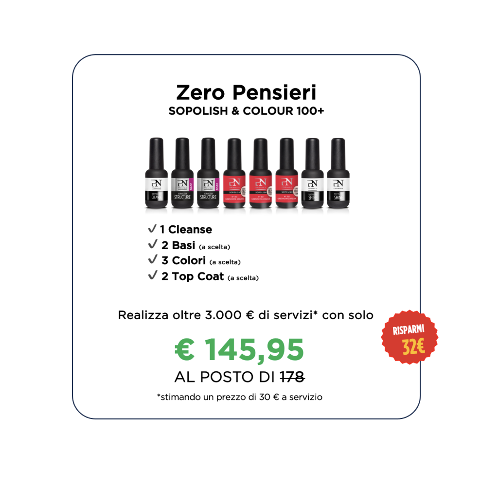 SOPOLISH & COLORI ZERO PENSIERI 100+