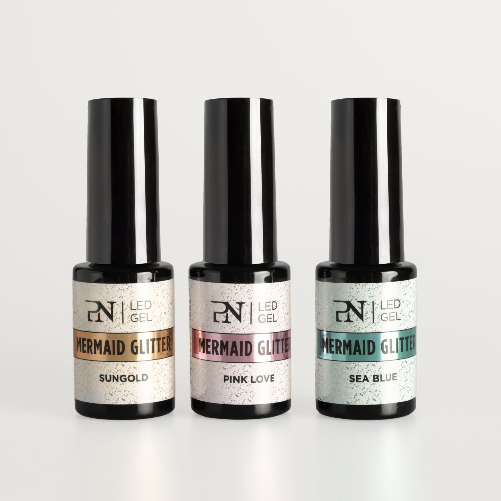 MERMAID GLITTER GELS 3PZ