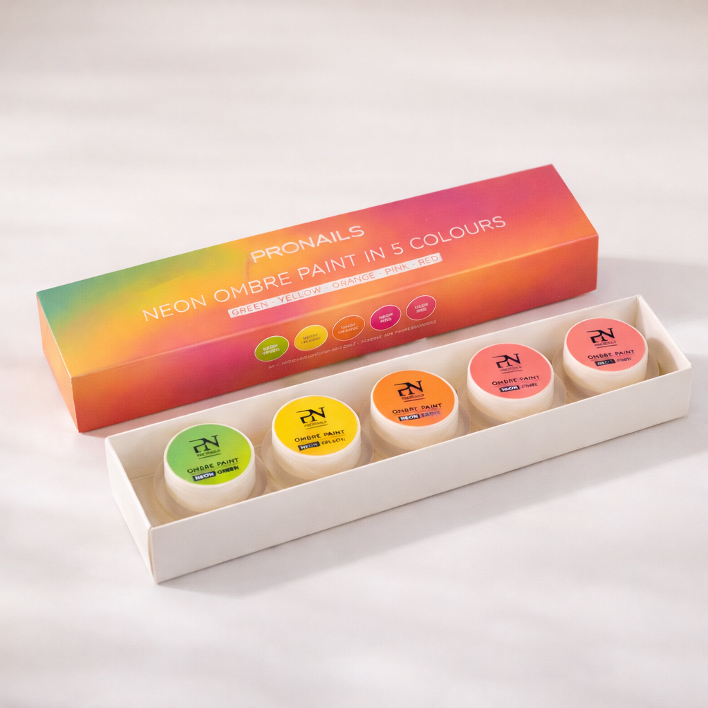 OMBRE PAINT NEON PALETTE  KIT – 5 pz