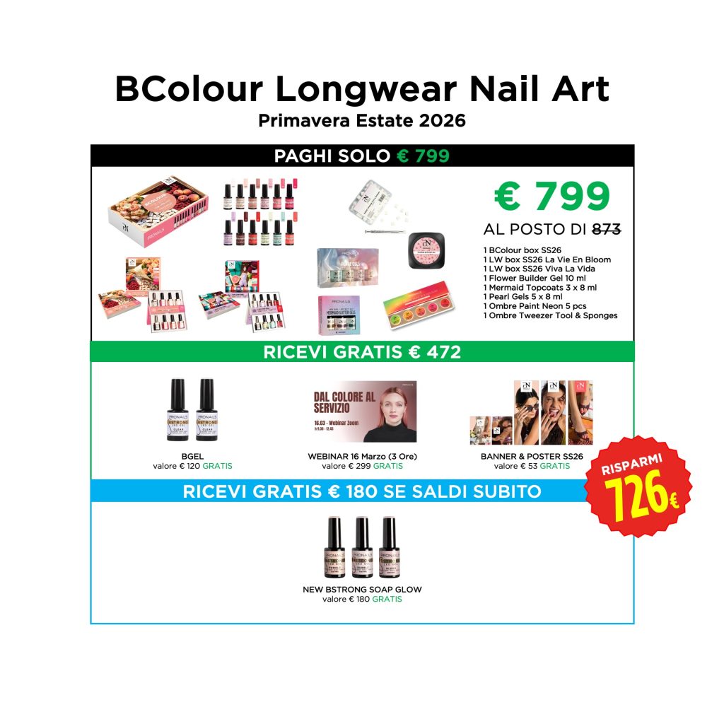 BCOLOUR LONGWEAR NAIL ART